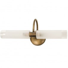 Φωτιστικό Μπάνιου 32cm με 2 ντουί G9 για τοποθέτηση σε Τοίχο σε Οξυντέ 1041-BR